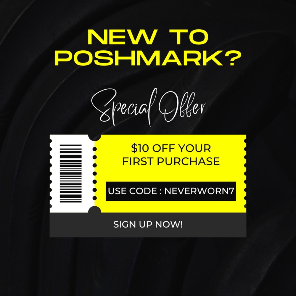 $10 Off Your First Poshmark Order! Sign Up & Use Code‎ NEVERWORN7